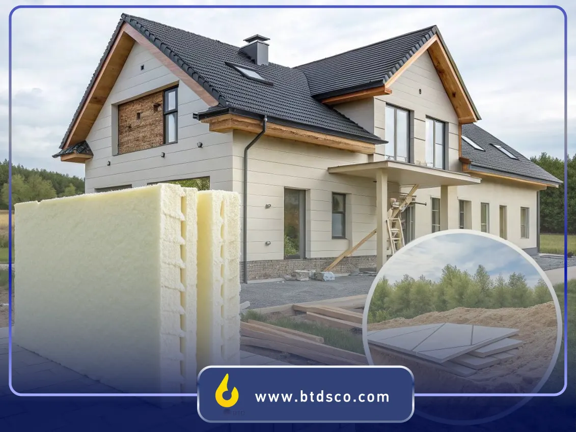rigid foam for building houses