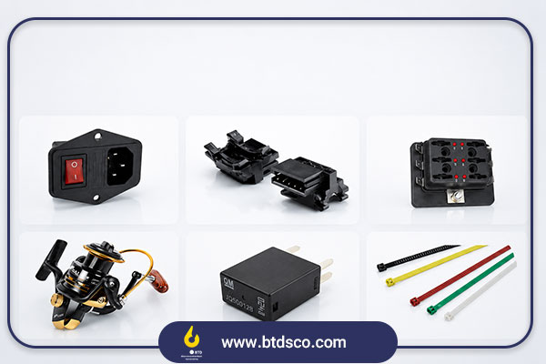Connectors & Sockets, Switches, Receptacles & Power Distribution, Circuit Protection Devices ,Cable Management Components, Electric Motor Components , Electronic Equipment Components